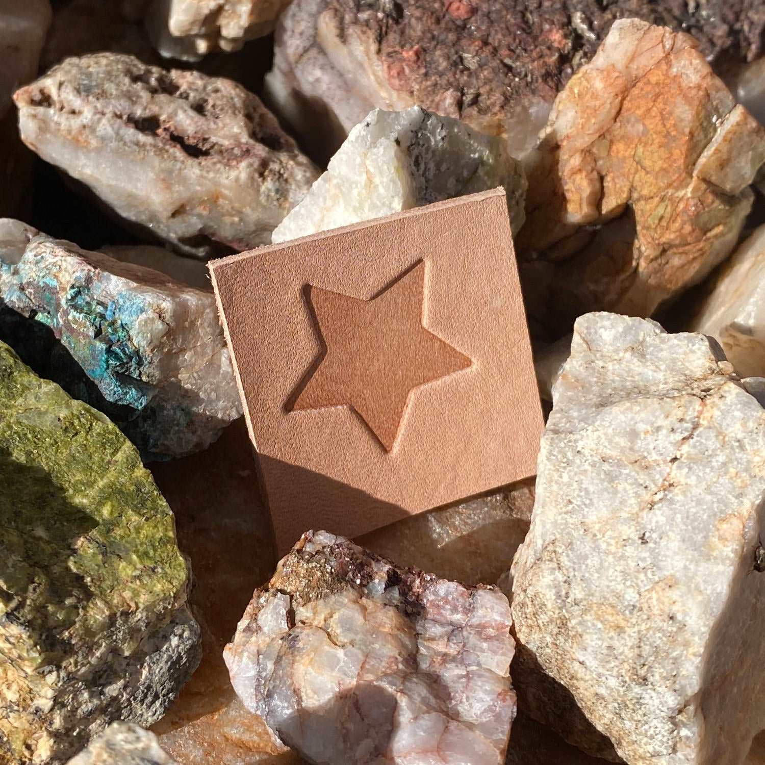 Star Delrin Leather Stamp - All Good Leather Co.