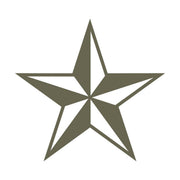 Star Delrin Leather Stamp - All Good Leather Co.