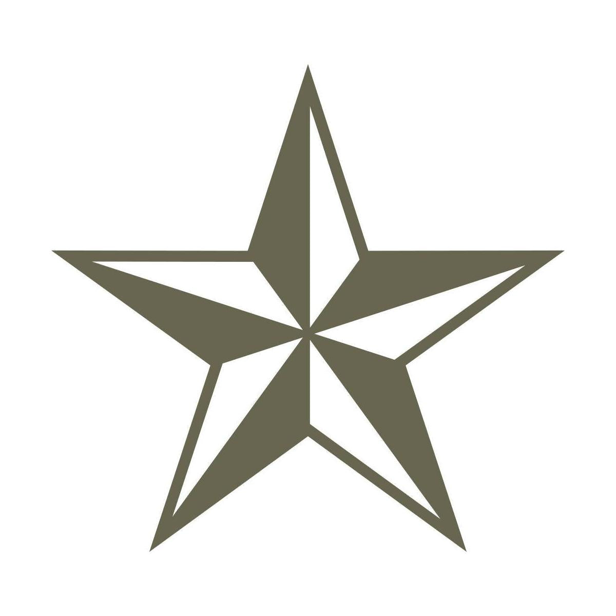 Star Delrin Leather Stamp - All Good Leather Co.