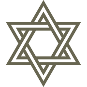 Star of David Delrin Leather Stamp - All Good Leather Co.