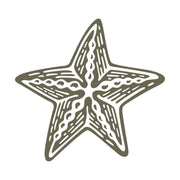 Starfish Delrin Leather Stamp - All Good Leather Co.