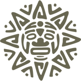 Aztec Sun Delrin Leather Stamp