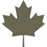 Canadian Maple Leaf Delrin Leather Stamp