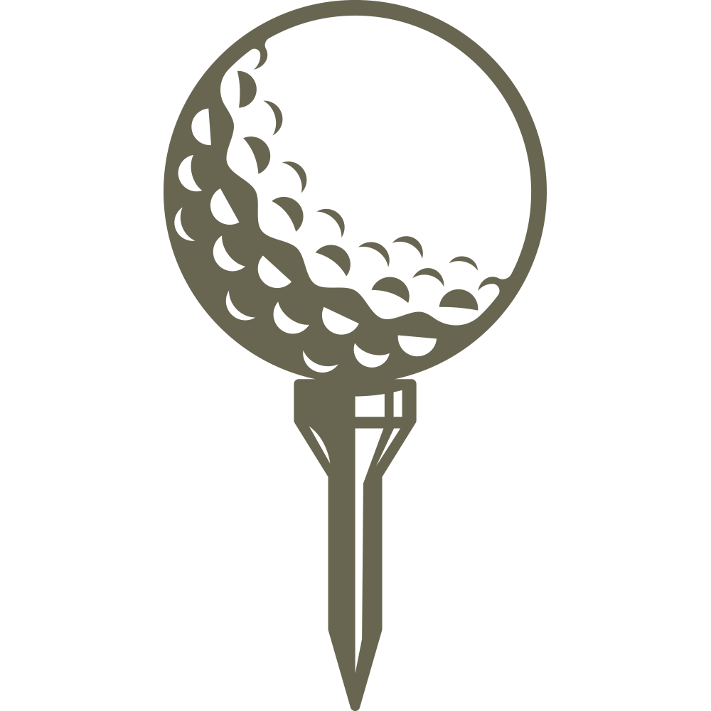 Golfball Tee Stamp