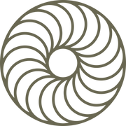 Swirled Circle Delrin Leather Stamp