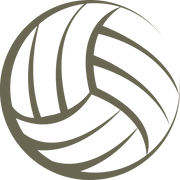 Volleyball Delrin Leather Stamp
